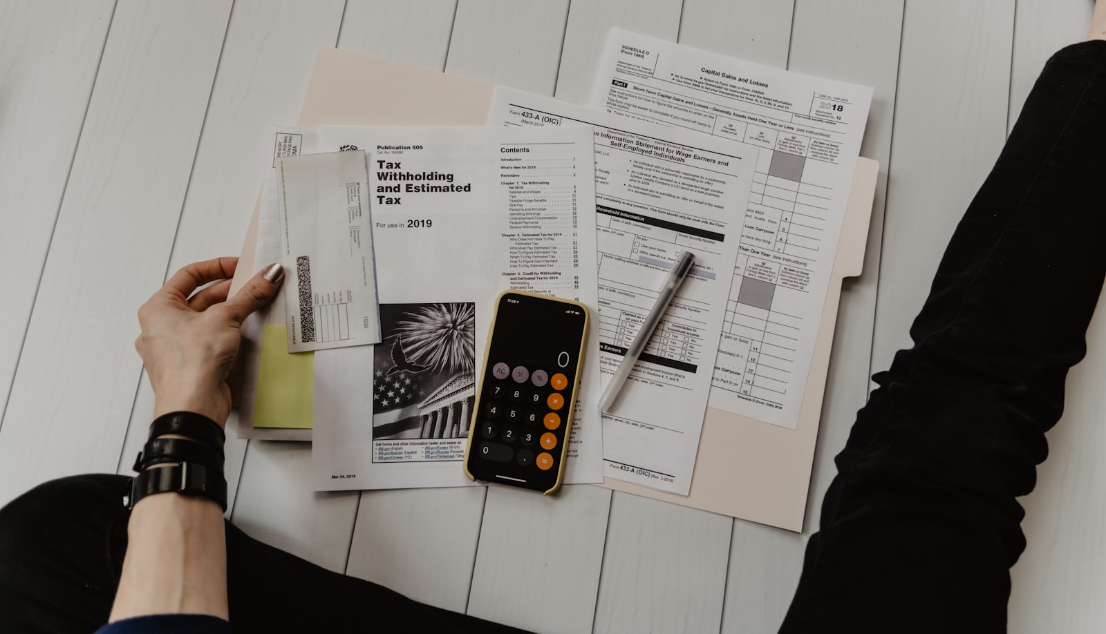 Calculator and dollar bills illustrating ad-spend leakage